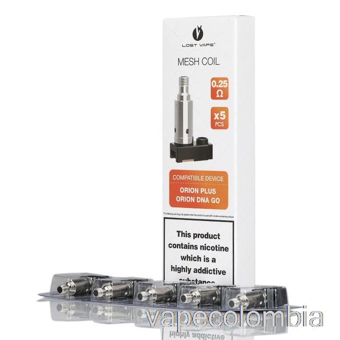 Kit De Vape Completo Vape Perdido Orion Plus Bobinas De Repuesto Bobinas Occ De Malla De 0.25ohm